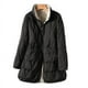 thumbnail image 2 of Chaqueta de plumón de otoño e invierno para mujer, abrigo de moda de plumón de pato blanco de doble cara de color fino unido de longitud media a juego, 2 of 2