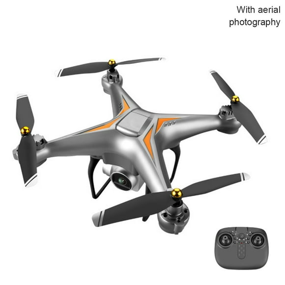 Mini Drone Quadcopter RC de cuatro ejes, altura fija, control remoto, avión de juguete para niños y adultos, con cámara, gris eigraketly EL002193-04B