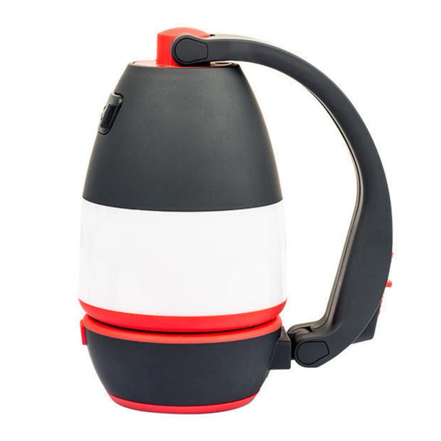 Escalada Linterna de camping LED de 5W 3 en 1 banco de energía de emergencia de luz de tienda plegable (rojo) Tmvgtek Para Estrenar