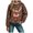 Coffee, variant on Futezty Christmas Sweatshirts for Women Novelty Funny Santa Xmas Tree Graphic Pullover Tops Loose Casual Fleece Shirts