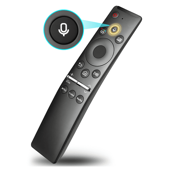 BN59-01312A Replacement Voice Remote for Samsung-TV-Remote Control Compatible for Samsung with Voice Function Smart Curved Frame QLED LED LCD 8K 4K TVs, Black