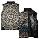 thumbnail image 2 of Chaleco con estampado de águila elegante, ropa para hombre, chalecos modernos y versátiles, cómodos y cálidos para hombres, chaleco de viento frío, hombre fresco para trabajar, 2 of 5