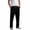 Black, variant on Hesxuno Men Straight Leg Nylon pants Elastic Drawstring Waist Pants Solid Summer Pants with Pockets Casual Comfy Lightweight Pants Black S