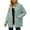 Light Green, variant on UJNDER Elegant Plus Size Long Overcoat for Warm Winter Trench Outerwear with Pockets Comfortable Casual Fashion Jacket Classic Design Versatile All Season Wear Long Coat Women Black M