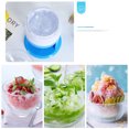 thumbnail image 4 of Coofit Ice Crusher Stainless Steel Hand Crank Snow Cone Maker Ice Shaver for Kitchen, 4 of 10