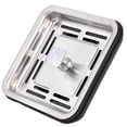 thumbnail image 4 of Stainless Steel Square Sink Strainer Kitchen Sink Drain Mesh Stopper, 4 of 7