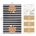 thumbnail image 4 of Sm:)e Hello Pumpkin Fall Thanksgiving Kitchen Dish Towels Set of 2, Striped, 18 x 26 Inch, Orange, 4 of 6