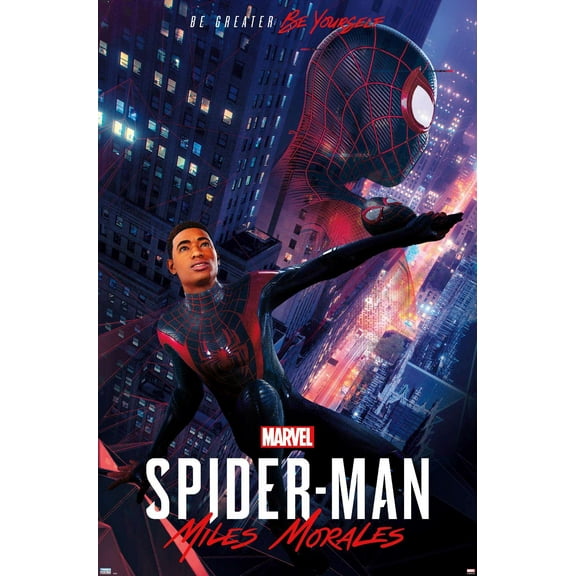 Marvel's Spider-Man: Miles Morales - Pose Wall Poster, 22.375" x 34"