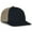 Navy/khaki, variant on Outdoor Cap MB2020PF Moisture Wicking Polyester Front Panels-Graphite/Black
