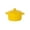 Yellow, variant on Ceramic Casserole Dishs with Lid Double Handle Design Baking Bowl Oven Microwave Safe Reliable Cookware for Soups and Stews