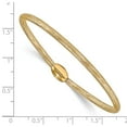 thumbnail image 2 of 14K Yellow Gold Polished Mesh Stretch Bracelet, 2 of 2