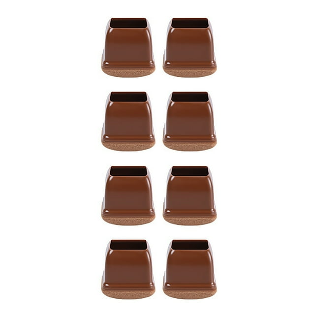 EGNMCR Chair Covers Chair Leg Cover Furniture Table Leg Anti-scratch Hardwood Floor Protection Mute Wear-resistant Chair Foot Mat Bottom A Stoolmat
