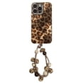 thumbnail image 6 of Retro hot girl leopard print bracelet Apple 16 mobile phone case iphone15 suitable for 14pronax light luxury 13 lens film, 6 of 7
