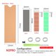 thumbnail image 1 of Disipador De Calor Likrtyny Para estrenar con radiador de almohadilla térmica de silicona Para SSD M.2 2280 (M2) PRO, 1 of 2