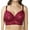 Crimson, variant on Women's Parfait P5632 Cora Unlined Longline Bra (Crimson 36E)