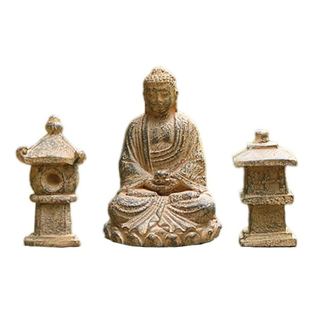Pequeña escultura de Buda Sunnimix Estupa de la estatua de Buda