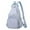 Blue, variant on zttd women's new crossbody sport bag waterproof cloth sling chest bag travel small backpack a