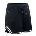 thumbnail image 3 of ASUDESIRE Men's Athletic Shorts 2 in 1 Workout Running Shorts with Reflective Zipper Pockets and Towel Loop-Black-M, 3 of 8