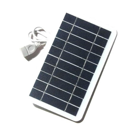 

Outdoor 2W 5V Portable Solar Charger Panel Climbing Fast Charger Polysilicon Tablet Solar Generator Solar Battery