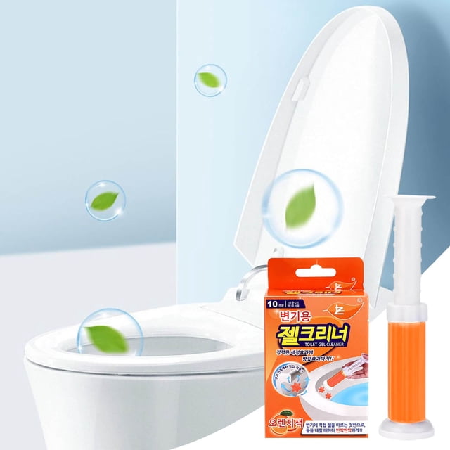 Xihbxyly Limpiador En Gel para Inodoro, Potente Eliminador de Olores, Acción Desincrustante Eficaz, Frescura Duradera, Esencial para El Baño, Aroma a Limón, Lavanda y Rosa, Gel En Caja de 120 Ml.