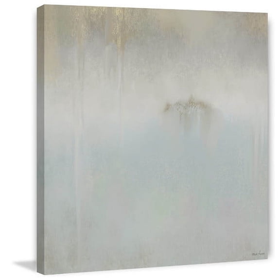 Marmont Hill "Misty City" by Rick Novak Painting Print on Wrapped Canvas