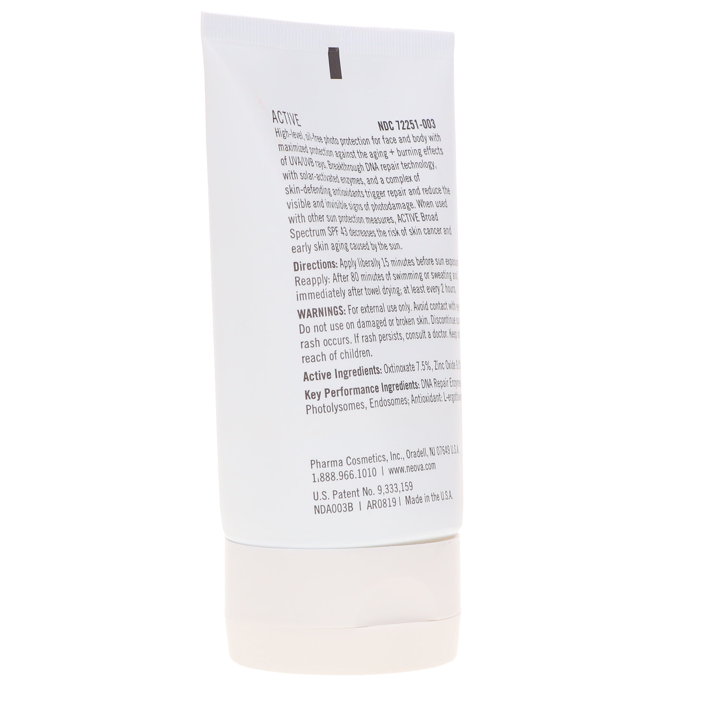 Neova DNA Damage Control Active SPF 43 3 oz