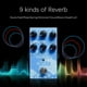 thumbnail image 5 of Guitar Pedal Reverb Innovation Unique Sound 9 Reverb Effects Universe Pedals Pure Digital Ref: 4188, 5 of 5