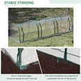 thumbnail image 6 of 11.5' L x 3.25' W x 2.5' H PVC Metal Tunnel Garden Greenhouse Kit, 6 of 6