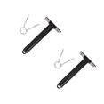 thumbnail image 3 of PEACNNG 2pcs Wall Mounted Weight Plate Holder Weight Plate Storage Rack Weight Plate Pegs Attachment ( Black ), 3 of 8