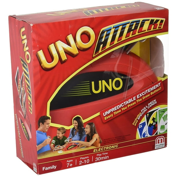 Juego de cartas Mattel UNO Attack! ¡Juego!