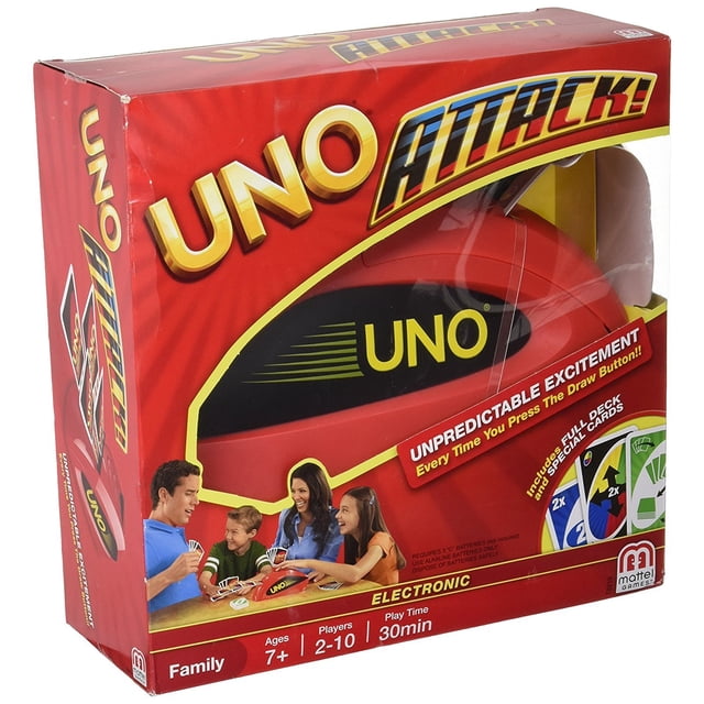 Juego de cartas Mattel UNO Attack! ¡Juego!