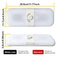 thumbnail image 4 of Sidaley Luz de RV de 12-24V con pantalla, 3 colores, brillo regulable, lámpara de automóvil ajustable, accesorio de herramienta de Accesorios para vehículos recreativos, 4 of 6