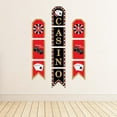 thumbnail image 3 of Big Dot of Happiness Las Vegas - Hanging Vertical Paper Door Banners - Casino Party Wall Decoration Kit - Indoor Door Decor, 3 of 7