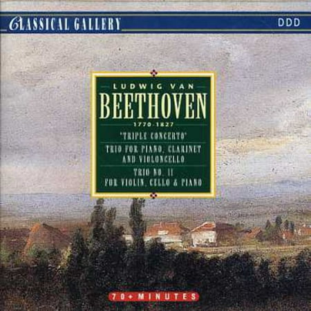 Beethoven: Triple Concerto / Trio for Piano Clar / Trio No. 11 (Beethoven Triple Concerto Best Recording)
