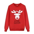 thumbnail image 3 of BULLPIANO Christmas Family Matching Hoodie Sweashirts Xmas Ugly Sweaters Jumper Mom Dad Kids Family Pullover Tops, 3 of 8