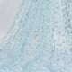 thumbnail image 3 of Tela de tul de malla con estampado de copos de nieve plateados de 160 cm de ancho - 1 yarda de nailon transparente color aguamarina, 3 of 9