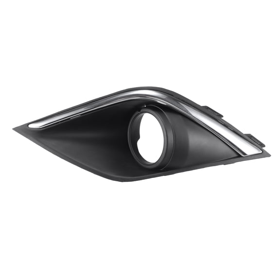 Front Left Side Fog Light Grille Cover Trim Fit for Mitsubishi Outlander 2017 2018 2019 Black