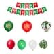 thumbnail image 2 of Ganfancp Navidad con Tirar de La Bandera Globos Guirnalda Arco Kit, 83 Rojo Verde Blanco Colores Surtidos, Decoraciones de La Fiesta de Vacaciones, Decoraciones de Diferentes Tamaños Liquidación Vent, 2 of 7
