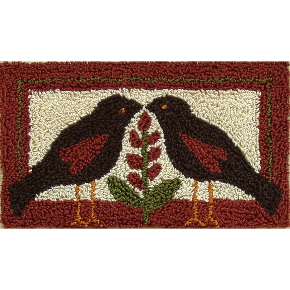 Blackbirds Punch Needle Kit | Punch Needle Embroidery Kit