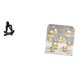 thumbnail image 1 of Escultura Abstracta Moderna Con Cubierta De Acrílico Transparente, Adorno De Bola, Estatua Coleccionable De Escritorio Para Sala De Estar, Oficina, Estante, Decoración, 1 of 8