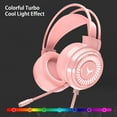 thumbnail image 4 of EGYMEN Stereo Gaming Headset, Surround Sound LED Light Noise Cancelling Over Ear Headphones with Mic, Immersive Bass Stereo Game Headphones for PC/Consoles, 4 of 7
