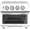 thumbnail image 3 of Cuisinart TOA-70W AirFryer Toaster Oven with Grill White Bundle with Deco Chef Pair of Red Heat Resistant Oven Mitt, 3 of 6