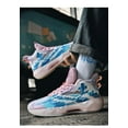 thumbnail image 7 of BINQER Unisex Fluorescent Basketball Shoes Sneakers Super Light High Top Graffiti Style Combat Basketball Boots, 7 of 7