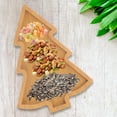 thumbnail image 2 of EKIDAZB Christmas Tree Shaped Serving Dish Xmas Tray for Sauces Snacks and Appetizers Holiday Party Platter, 2 of 6
