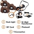 thumbnail image 2 of Ignite Landscape Lighting 1.5-Watt Rock Light(x3) with 20-Watt Transformer for Landscape Lighting, Ponds, and Water Features - 3X1.5WRLKIT, 2 of 4