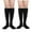 Black/Black, variant on Gustave 2 Pairs Fleece Lined Thigh High Socks for Women Winter Warm Knee High Stocking Trouser Socks Stretchy Thick Long Boot Socks Leg Warmers "Black"