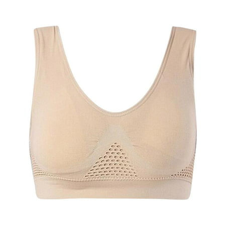 

Women s Workout Seamless Sports Bras Sports Bra Padded Seamless Wirefree Breathable Yoga Bra Comfort Sleep Bra Workout Running