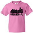 thumbnail image 3 of Inktastic Orlando Skyline with Grunge Youth T-Shirt, 3 of 5