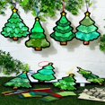 thumbnail image 2 of Set Eersida para manualidades de papel con forma de árbol de Navidad, 32 unidades, 2 of 6