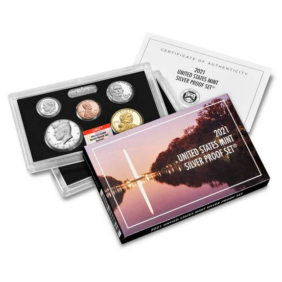 2021-S U.S. Silver Proof Coin Set NGC Proof FDI with OGP